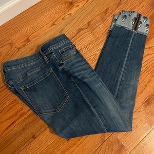 LOFT cropped jeans